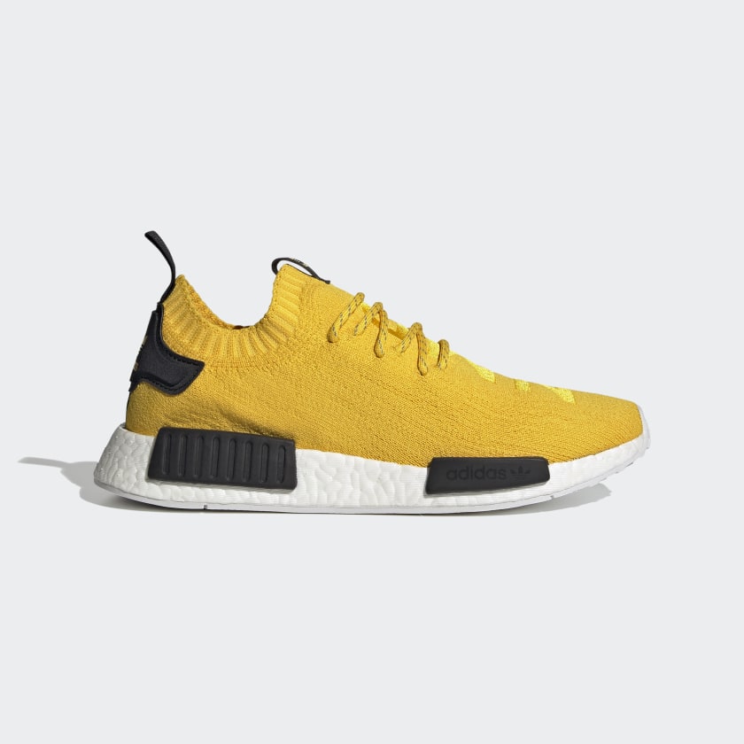 Adidas nmd blue and yellow hotsell